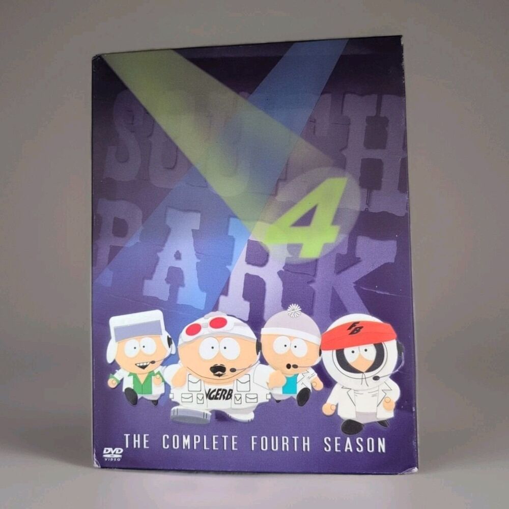 South Park Complete Fourth Season 4 DVD Box Set 3 Disc Timmy 2004